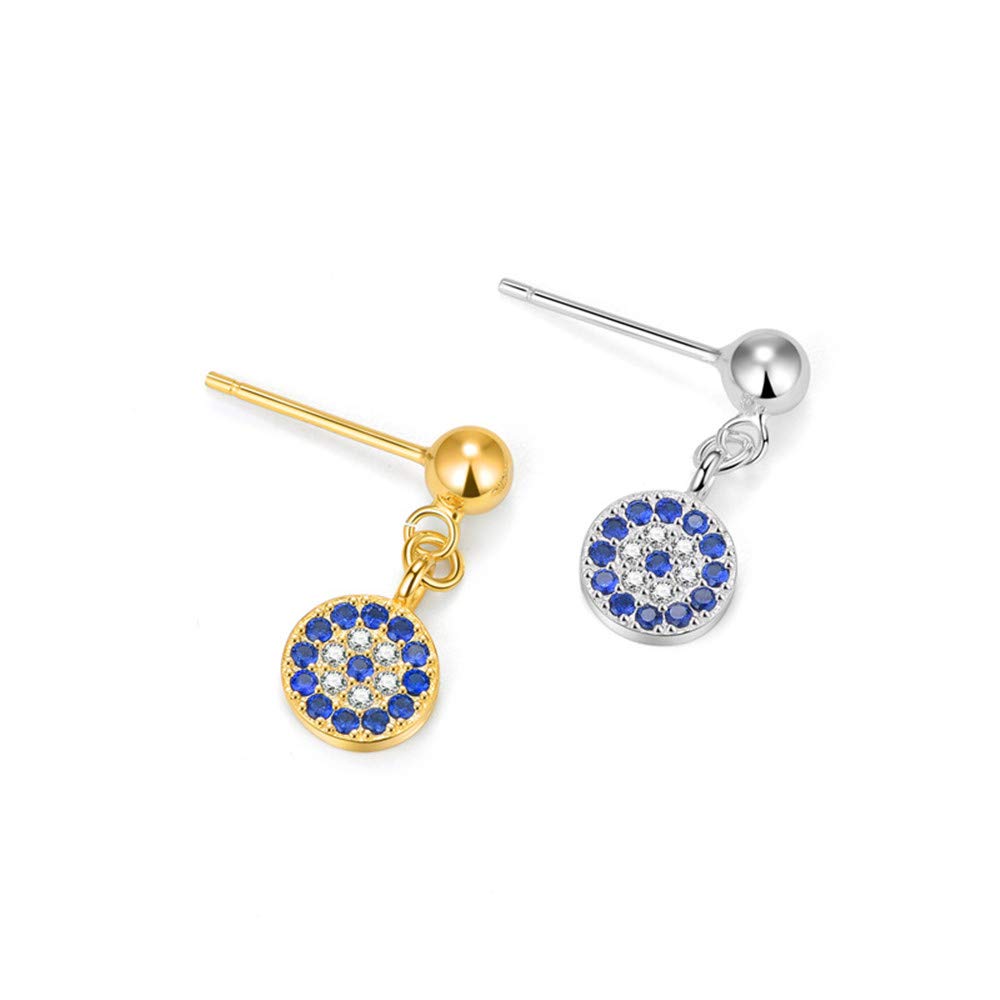 300 Pieces Round Ball Earrings Posts, Earrings Posts with Ring, Ball Post Earring Studs with 300 Pieces Earring Backs Replacements for Jewelry Earring Making Findings