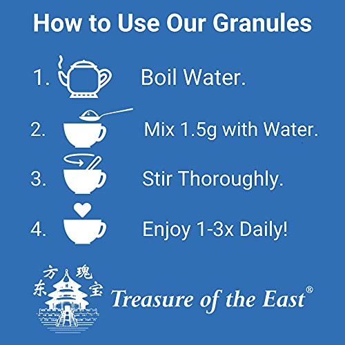 Treasure of The East, Mume Fruit - Wu Mei (5:1 Concentrated Herbal Extract Granules, 100g)