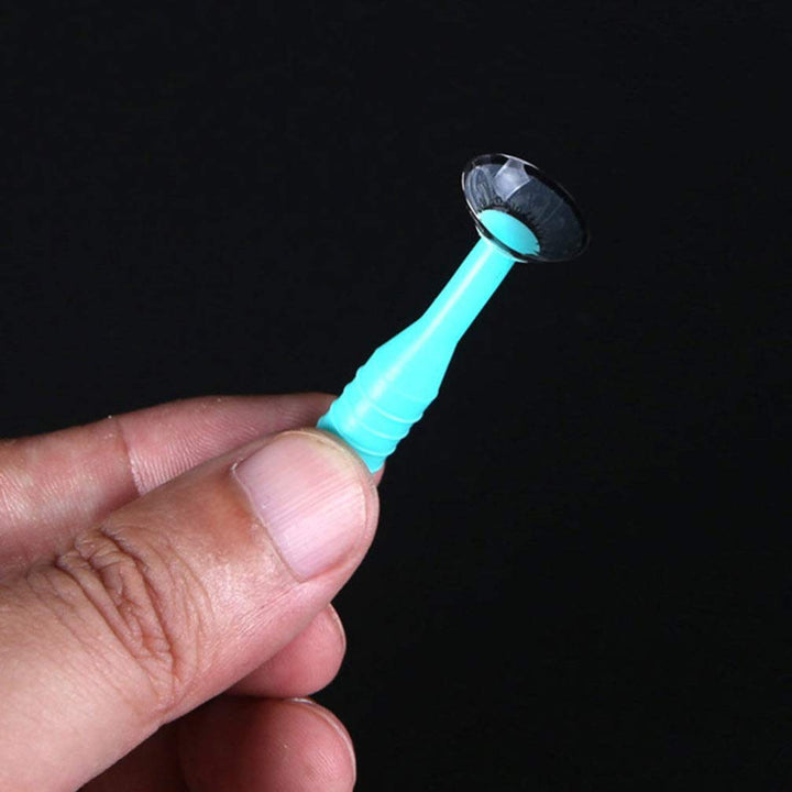 EXCEART Scleral Lens Remover and Inserter Contacts Removal Tool for Hard Contact Lenses Prosthetic Eyes Applies Contacts Safely Comfortably Hygienically 6pcs