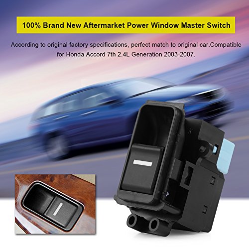 Power Window Switch,35770 SDA-A01 Rear Left/Right Power Window Switch for Accord 2.4L 2003-2007