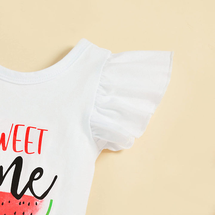 Sinhoon Baby Girl Outfits Infant Sleeveless Ruffle Romp
