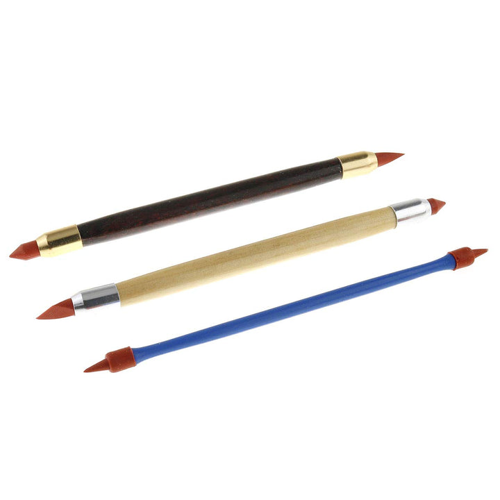 DGZZI Clay Shaping Tool 3PCS Double Head Clay Color Rub
