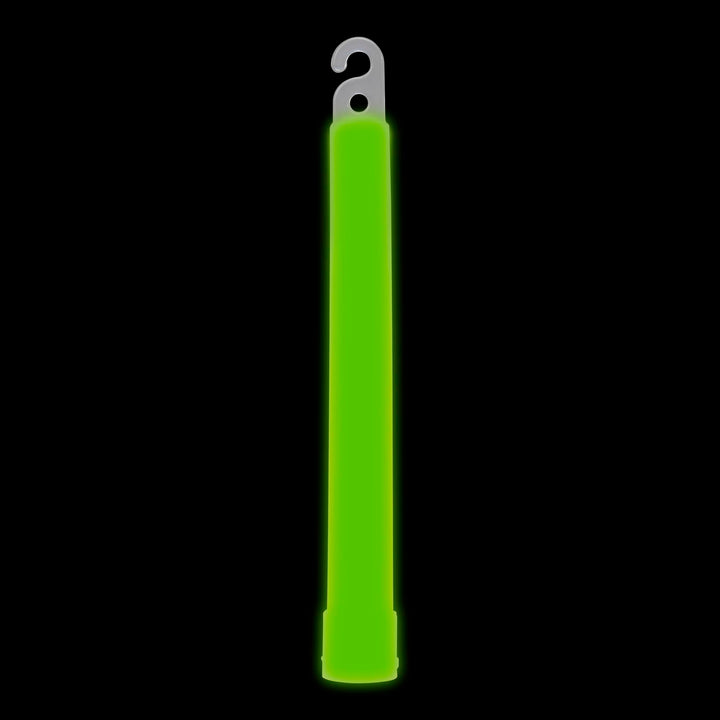 Glow Sticks Military Grade Lightstick - Premium Green 6” SnapLight Emergency Chemical Light Stick with 12 Hour Duration , 10 Pack