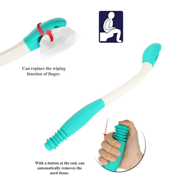 Self Wipe Assist Bottom Wiping Toilet Aid Self Wipe Ass