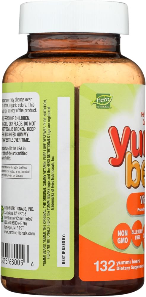 Yummi Bears Vitamin C Chewable Gummy Vitamin Supplement