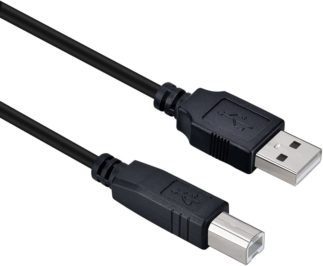 USB to Host Cable USB Cable Cord 10 Feet Compatible With Yamaha PSR-EW300,PSRE353,PSR-E363,PSR-EW410,PSR-E463,PSRE373,PSRE-343,PSRSX900,YPT260,YPT270,YPT360,P71,NP12,P45,P125 Portable Piano Keyboard