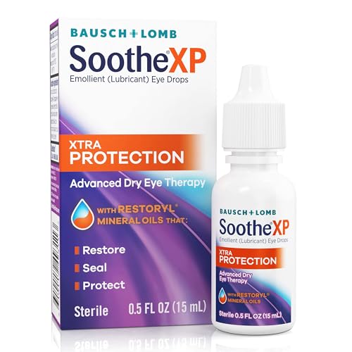 Soothe Bausch + Lomb XP Lubricant Eye Drops, Xtra Prote