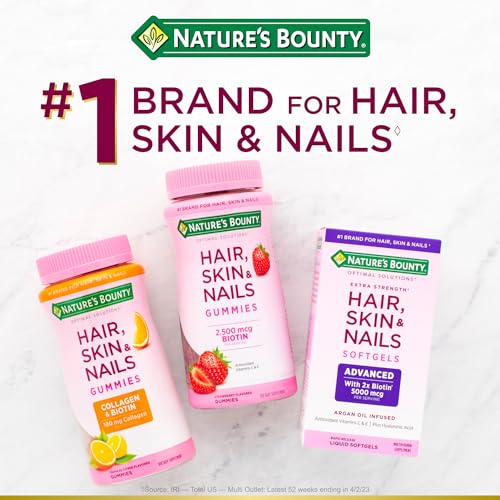 Nature&#39;s Bounty Optimal Solutions Hair, Skin &a