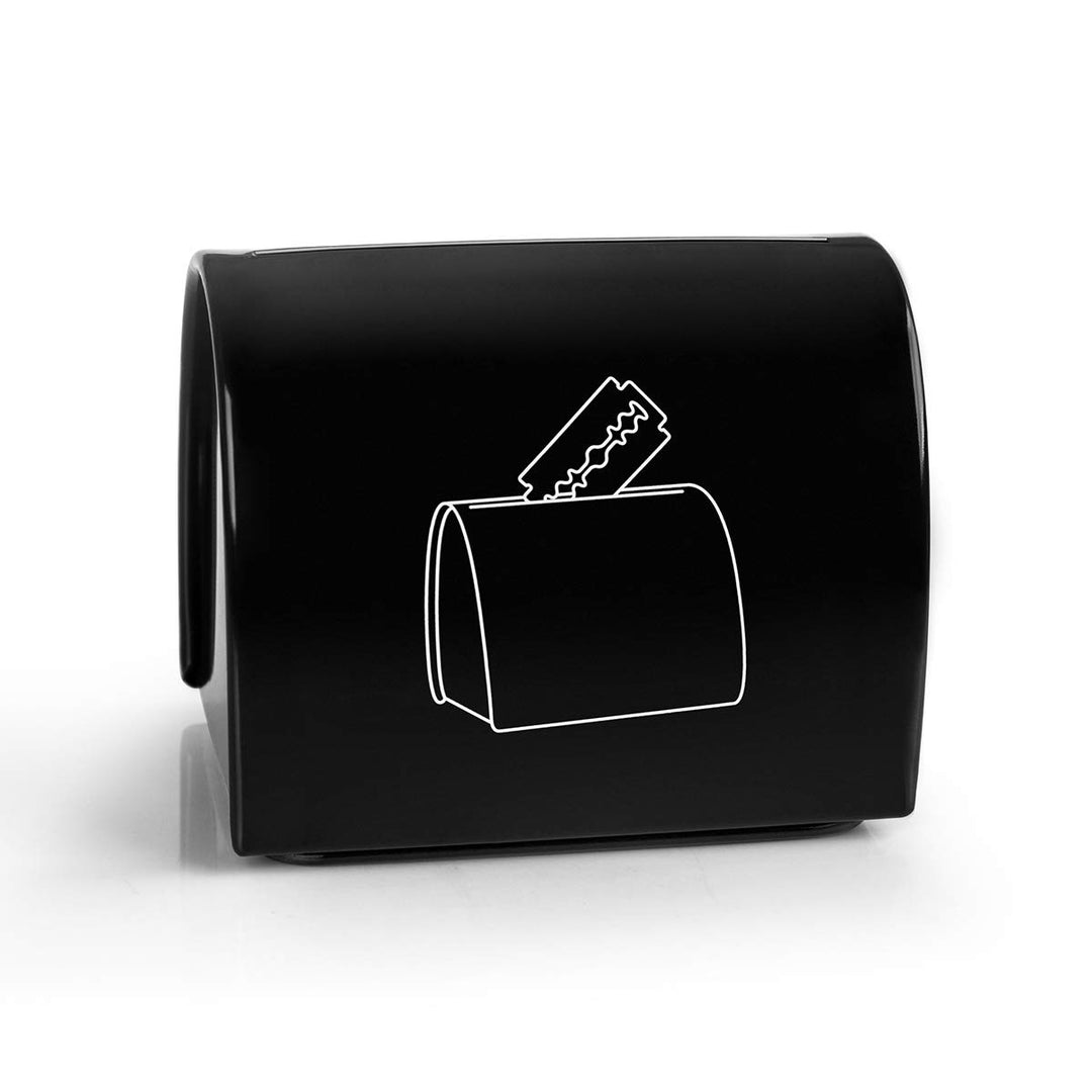 Blade Disposal Case Safe Storage Bank for Used Safety Razor Blades