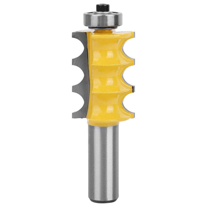 3/16-Inch Radius Triple Bead Trim Molding Router Bit 1/2 Shank Woodworking Milling Cutter Tool