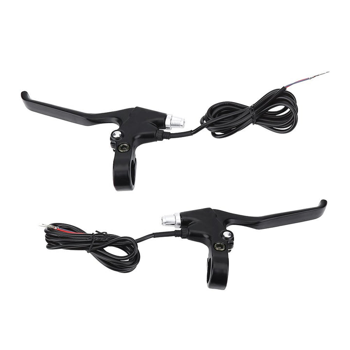 Yinhing Brakes, Brake Lever Set,1 Pair 2 Wires Left & Right Electric Brake Lever Replacement Part