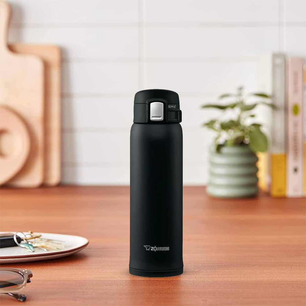 SM-SA48-BA Stainless Steel Vacuum Insulated Mug, 1 Count (Pack of 1), Black