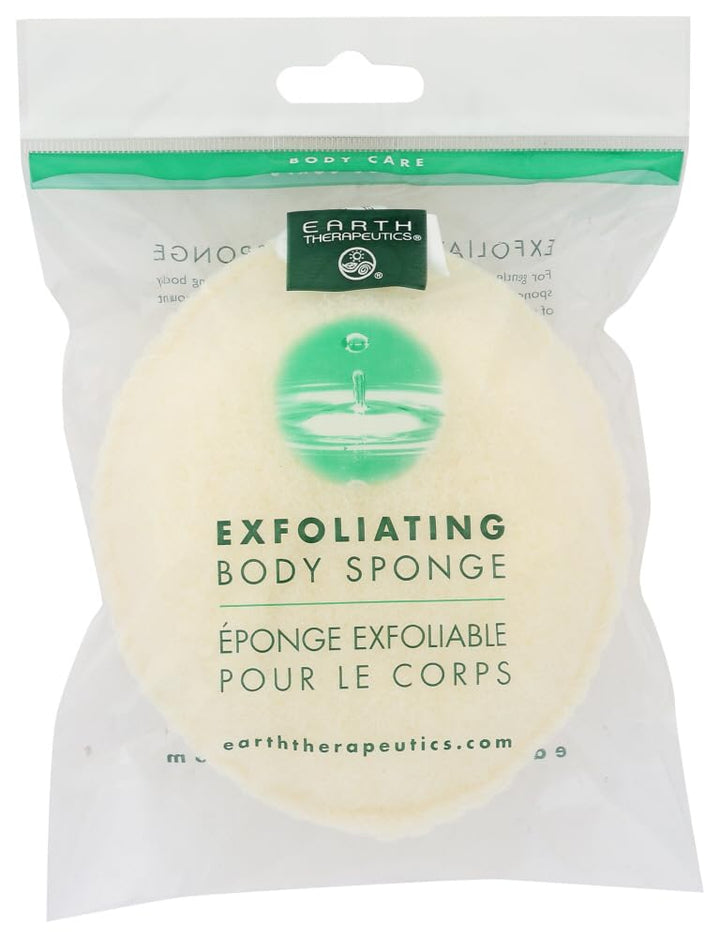 : Exfoliating Oval Body Sponge (3 pack)