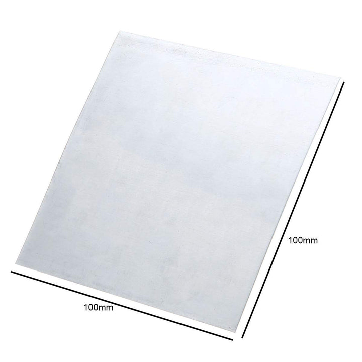 LTKJ 5Pcs High Purity 99.9% Pure Zinc Zn Sheet Plate Metal Foil 100mm x 100mm x 0.5mm for Science Lab