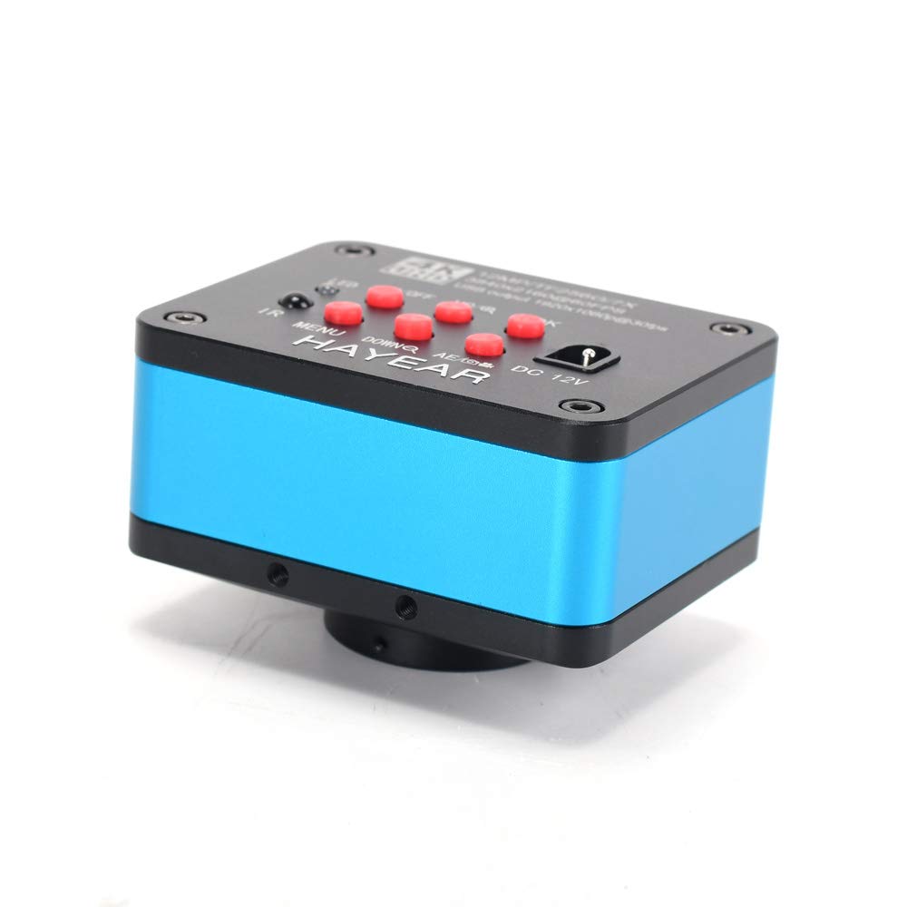 4K UDH 2160P 1080P HDMI USB Industrial Microscope Camera for Machine PCB Board CPU Repair Soldering;PC Support Windows/Mac/Linux System