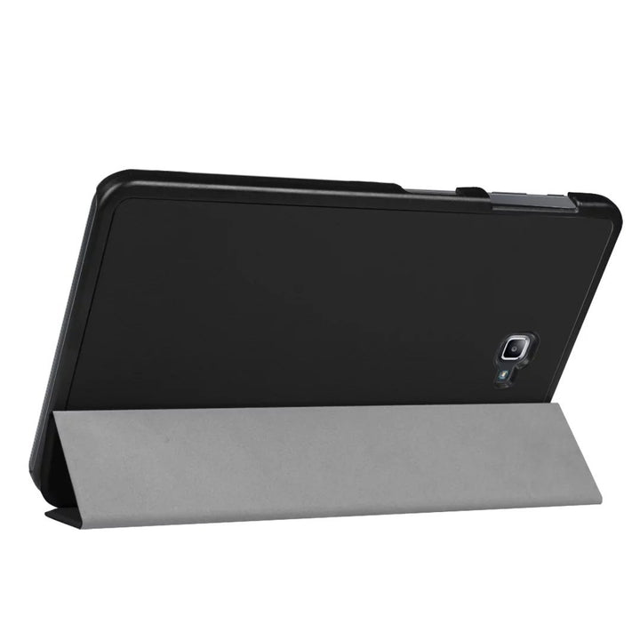 Slim Case for Galaxy Tab A 10.1 2016 SM-T580 T585 T587, Smart Cover Stand Folio Case for Galaxy Tab A 10.1 Inch Tablet -Black