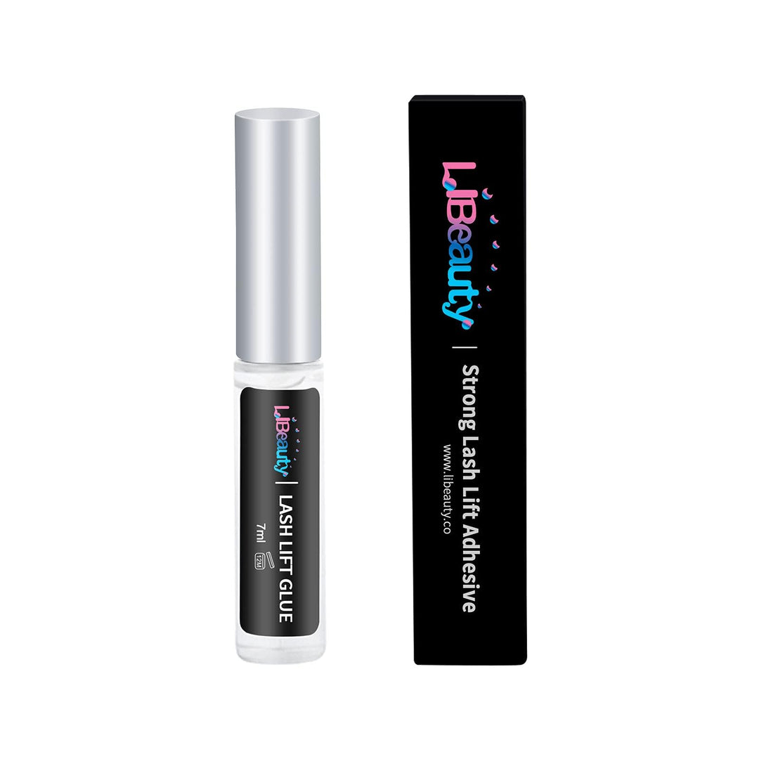 Lash Lift Glue, Eyelash Adhesives, Eyelash Perm Glue Strong Sticky Eyelash Lifting Glue for Lash Perming or False Eyelashes Dissolves Quickly in Water
