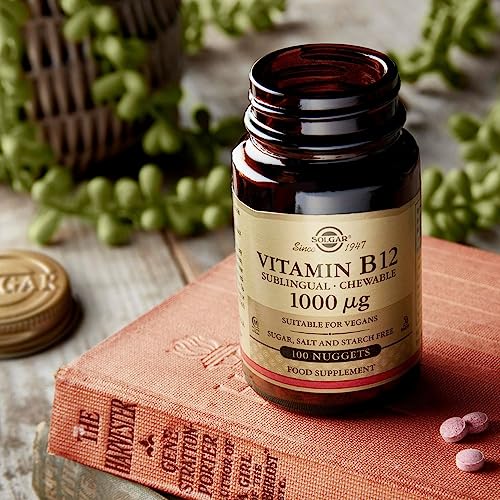 Solgar Vitamin B12 1000 mcg, 100 Nuggets - Energy Produ