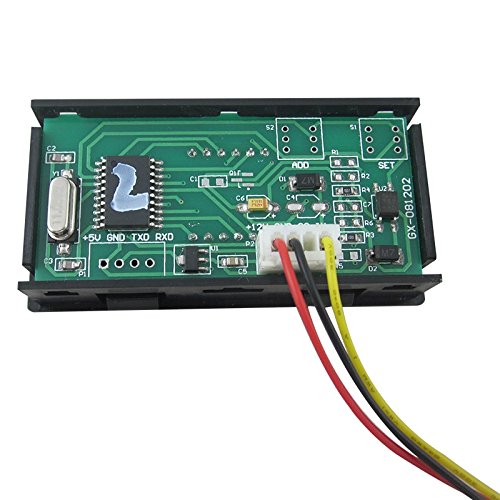 DIGITEN 4 Digital Red LED Tachometer RPM Speed Meter + 