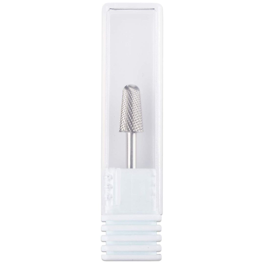 Pana 3/32 Safety Bit Nail Carbide Bit - For Electric Dremel Drill Machine (Extra Fine, Cone - Silver)