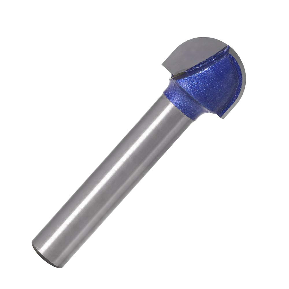 4pcs Core Box Router Bit 1/4 Inch Shank Round Nose Cove Box Router Bits