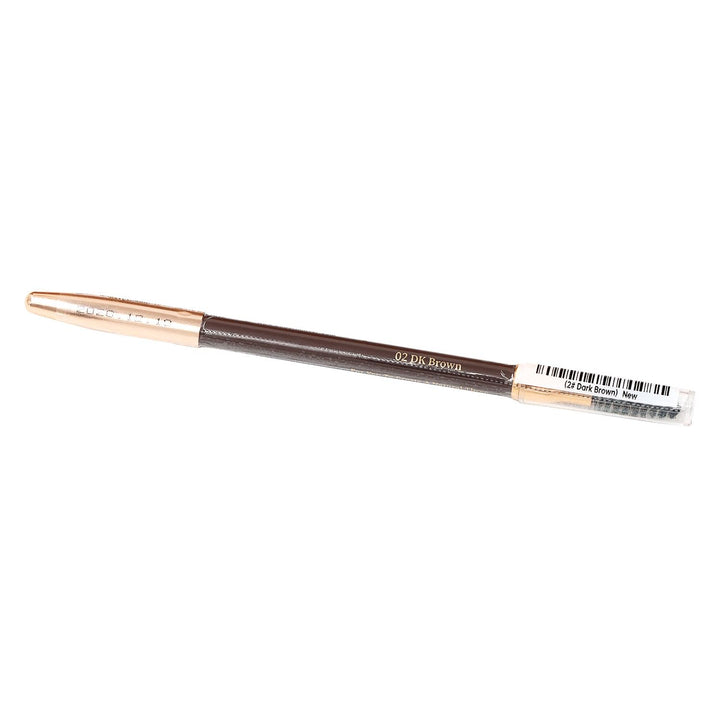 1pcs Eyebrow Pencil Longlasting Waterproof Durable Liner Eyebrow 5 Colors to Choose (2# Dark Brown)