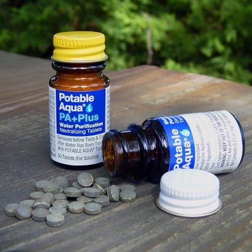 Aqua Activated Carbon Water Purification Tablets With Pa Plus