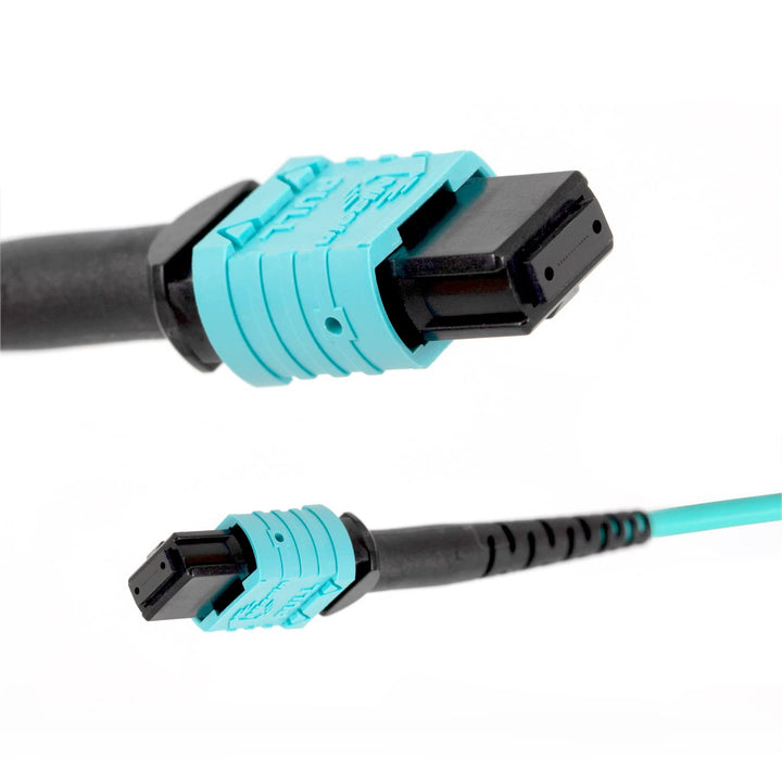 Karono 10ft/3M MPO to MPO Fiber Patch Cable, 8 Fibers O
