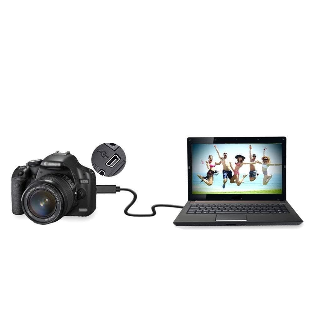 UC-E4 USB Cable for Nikon D40, D50, D70, D70S, D80, D90, D200, D300, D300S, D700, D3000, D3100, D7000 Digital SLR Camera