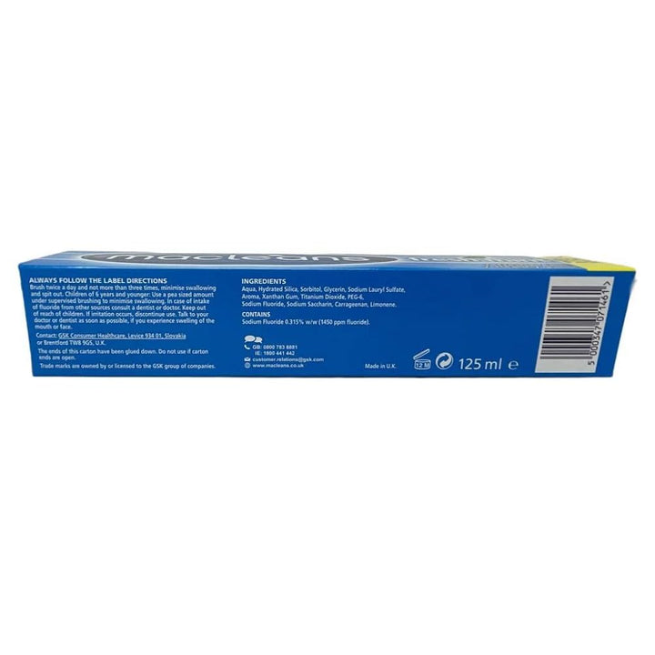 Macleans Toothpaste Freshmint 125ml (Pack of 3)