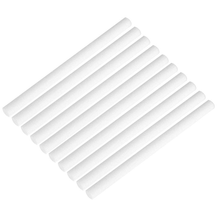 Fdit 10 Packs Humidifier Filter Sticks Wick Replacements Mini USB Humidifier Replacement Sponges Refill Stick Humidifier Diffuser Cotton Sticks