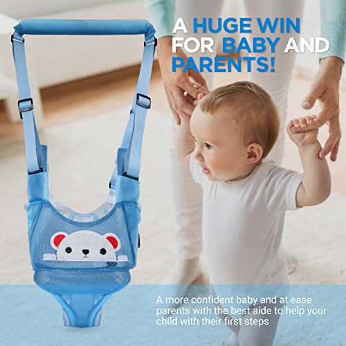 Watolt Baby Walking Harness - Handheld Kids Walker Helper - Toddler Infant Walker Harness Assistant Belt - Child Baby Walk Learning Help Support Assist Trainer Tool - for 7-24 Month Old
