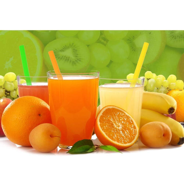 10 Pcs 6 Reusable Drinking Straws, Opret Short Silicone