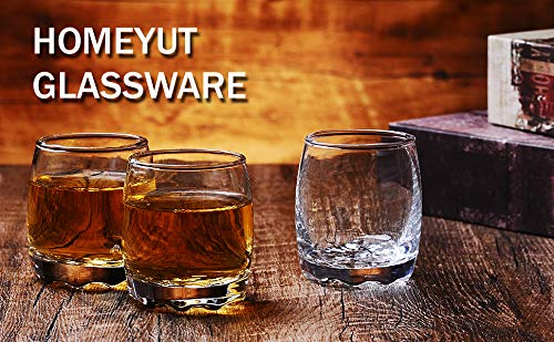 Shot Glasses, 2.8oz Heavy Base Shot Glass Set, Clear Shot Glasses Set of 6/Tequila Shot Whiskey Shot Glass espresso liquor
