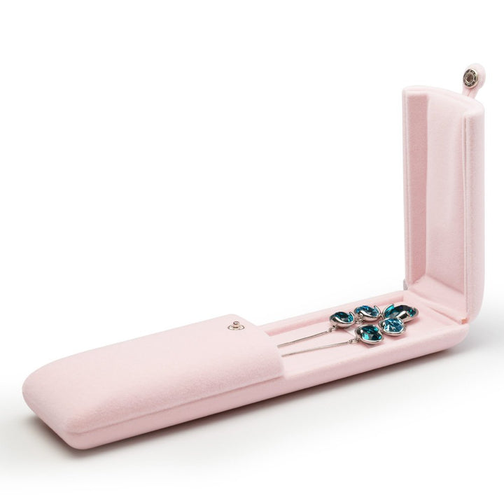 Pink Velvet Jewelry Packaging Box Necklace Display Storage Case Necklace Gift Box