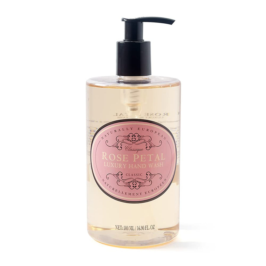 Naturally European 17-Oz. Hand Wash, Rose Petal