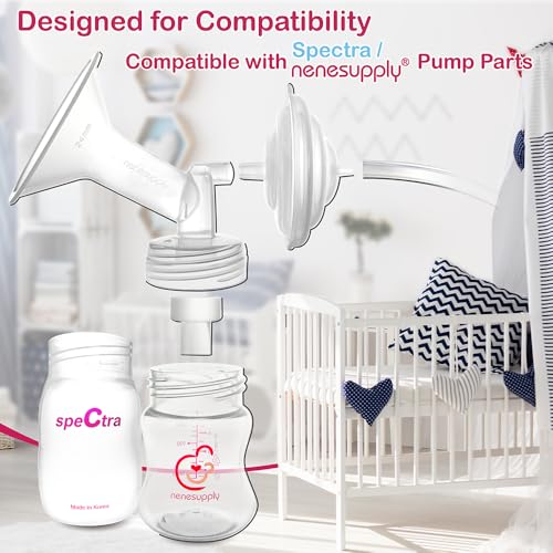 Nenesupply 2pc 27mm Flanges Compatible with Spectra S2 Spectra S1 9 Plus Breastpumps Replacement to Spectra Pump Parts and Spectra Flange. Compatible with Spectra S2 Parts and Spectra 27mm