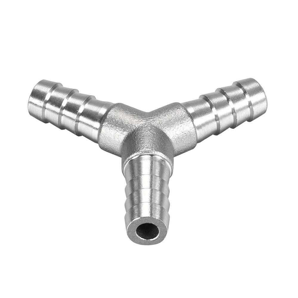 Metaland Stainless Steel 1/2 Hose Barb Y Barbed Fitting