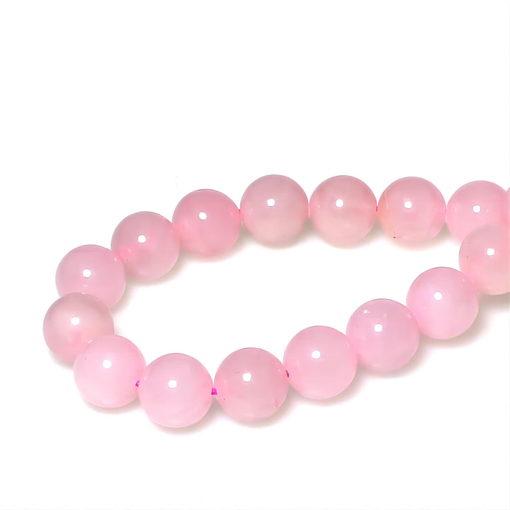 7A Pure Natural Rose Quartz Beads Round Loose Beads for Jewelry Making DIY Bracelet 15 (8mm)