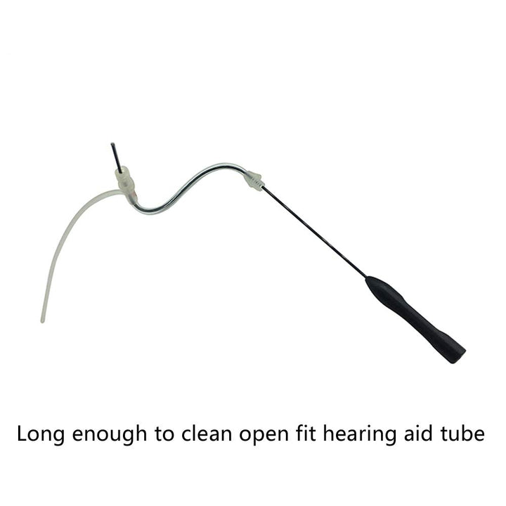 Open Fit Hearing Aid Tube Cleaning Tool Earpiece Earmold Hearing Aid Vent Cleaner (3pcs)