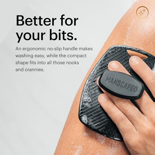 MANSCAPED® The Body Buffer Premium Silicone Scrubber fo