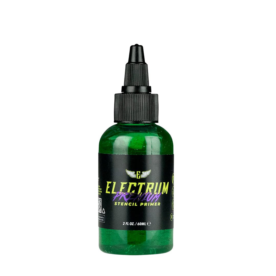 Tattoo Transfer Gel Solution, Stencil Application Gel Works Great for Carbon and Marker Stencils, Tattoo Stencil Gel, Stencil Primer, Made in the USA by Tattoo Artists, 2 Ounces