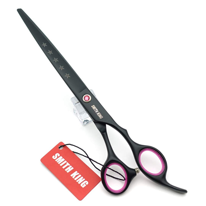 8.0 inches Professional Dog Grooming Scissors Set Straight &amp; thinning &amp; Curved &amp; chunkers 4pcs in 1 Set (with Comb)
