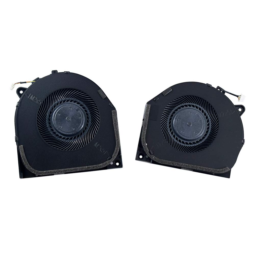 New Replacement CPU &amp; GPU Cooling Fan for Lenovo Legion Y7000 Y530 Y530-15ICH Series Laptop DC28000DKF0 DC28000DKF1 DFS200405CAOT DFS200105BROT