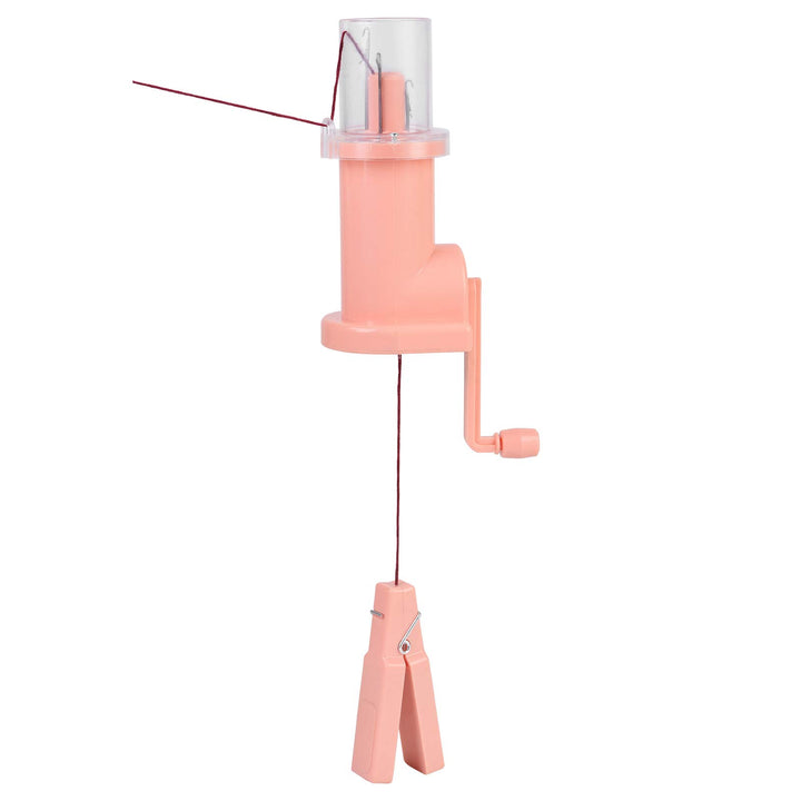 Embellish Knitting Machine, Manual Spool Knitter, i-cord Knit Machine for Sweater Scarfs Bracelet DIY Craft(Pink))