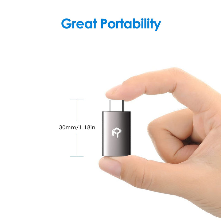 Rankie 2-Pack USB C 3.0 Adapter Hi-Speed USB Type C to 