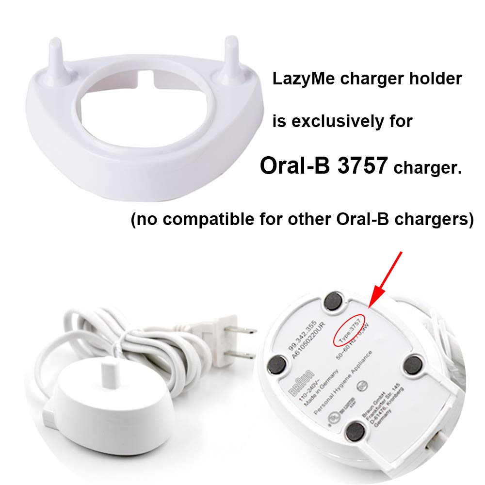 LazyMe Electric Toothbrush Heads Holder Charger Holders