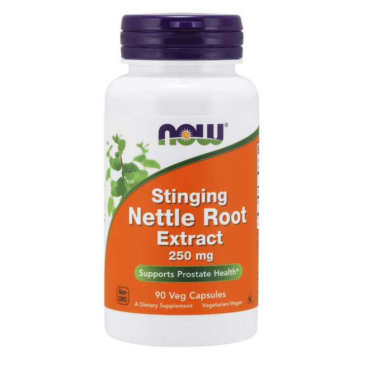 NOW Nettle Root Extract 250mg, 90 Veg Capsules