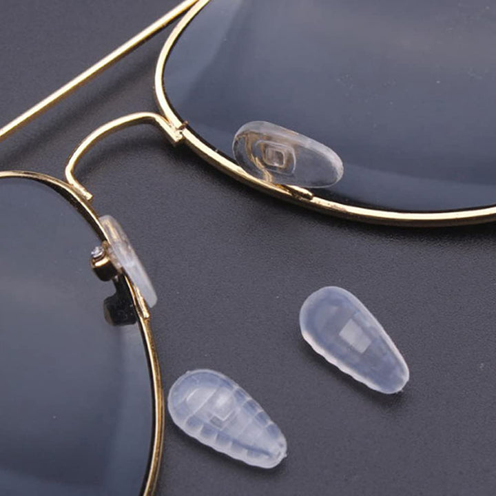 Silicone Air Chamber Eyeglass Nose Pads