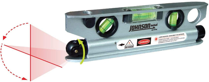 Level &amp; Tool 40-6164 Magnetic Torpedo Laser Level, Red, 1 Laser Level